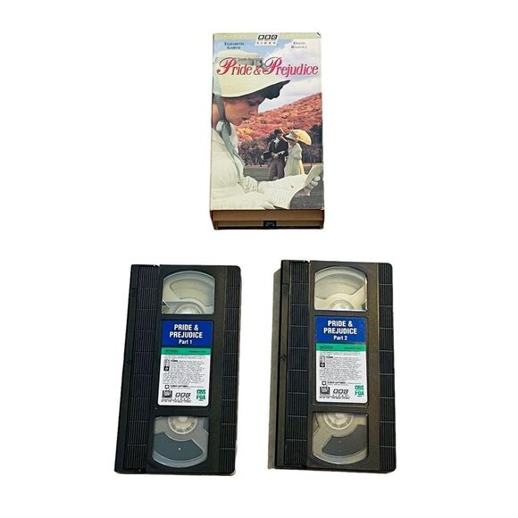 10/$25🦋 Jane Austen's Pride & Prejudice VHS Set - Picture 5 of 7